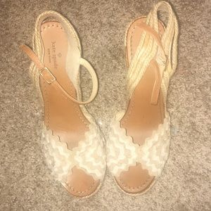 Kate Spade wedge sandals